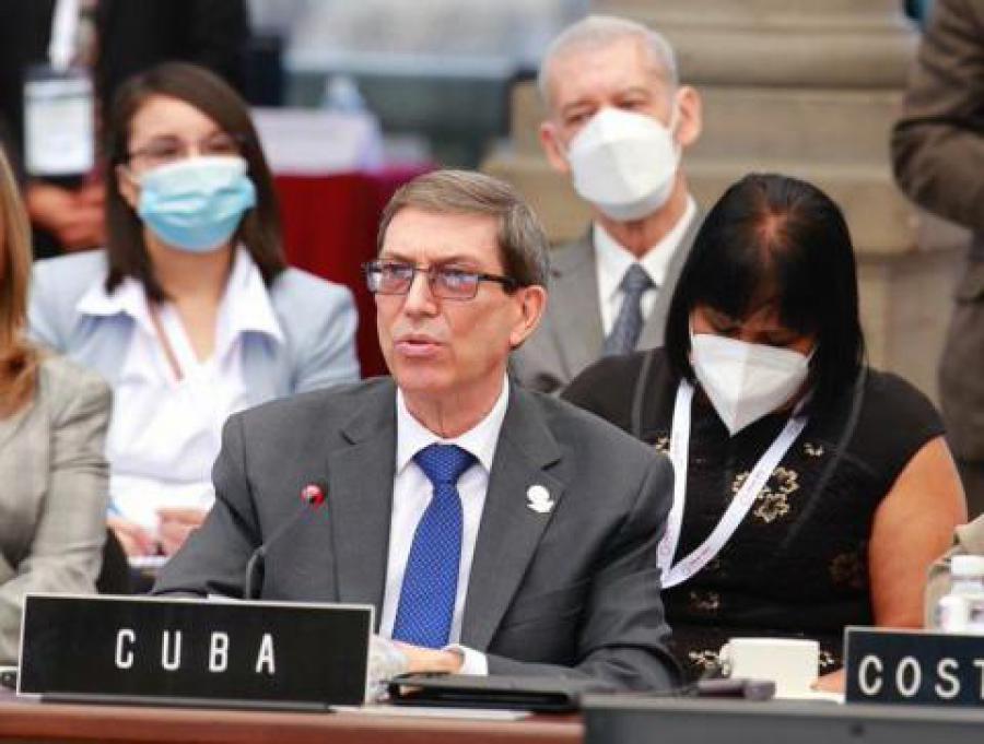 Statement by Bruno Rodríguez Parrilla, minister of Foreign Affairs of the Republic of Cuba, at the twenty first meeting of Foreign ministers of the Community of Latin American and Caribbean States (CELAC). Mexico, July 24, 2021.