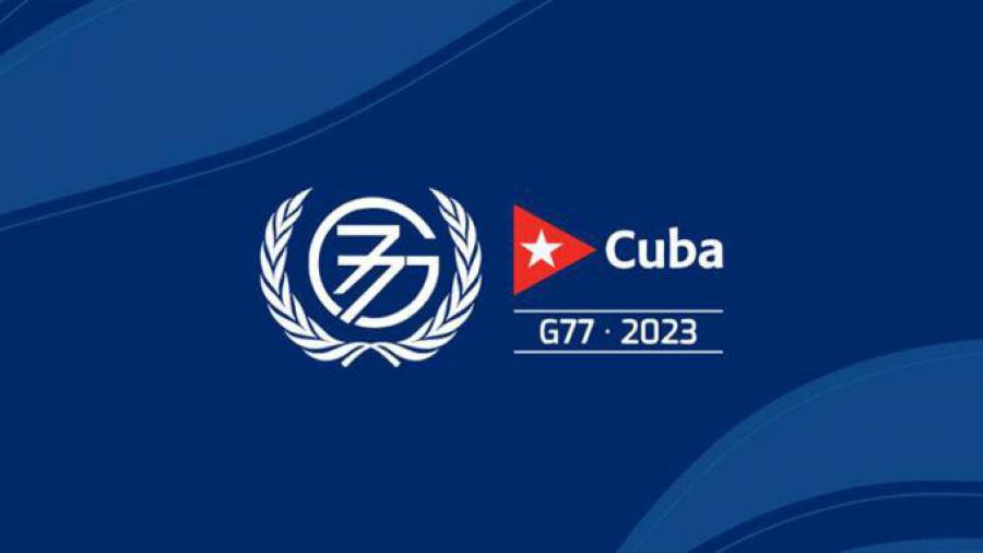 Logo de la Cumbre del G-77 y China, Presidencia de Cuba