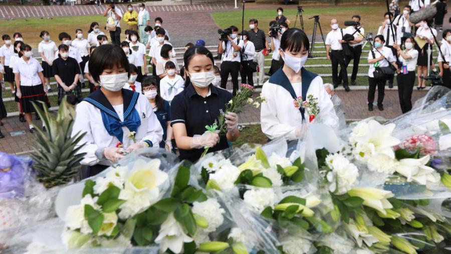 Nagasaki clama por un mundo sin armas nucleares al conmemorarse 75 años del bombardeo atómico