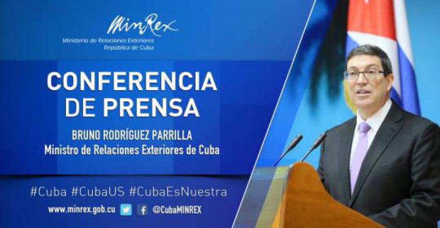 Press Conference in Vienna by the Cuban Minister of Foreign Affairs on Monday, 19 June 2017