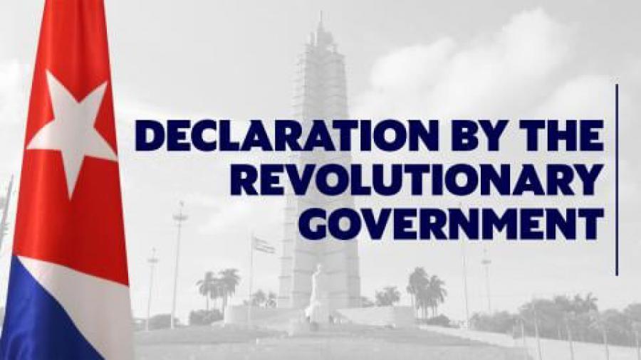 "Cuba champions a solution that guarantees the security and sovereignty of all”