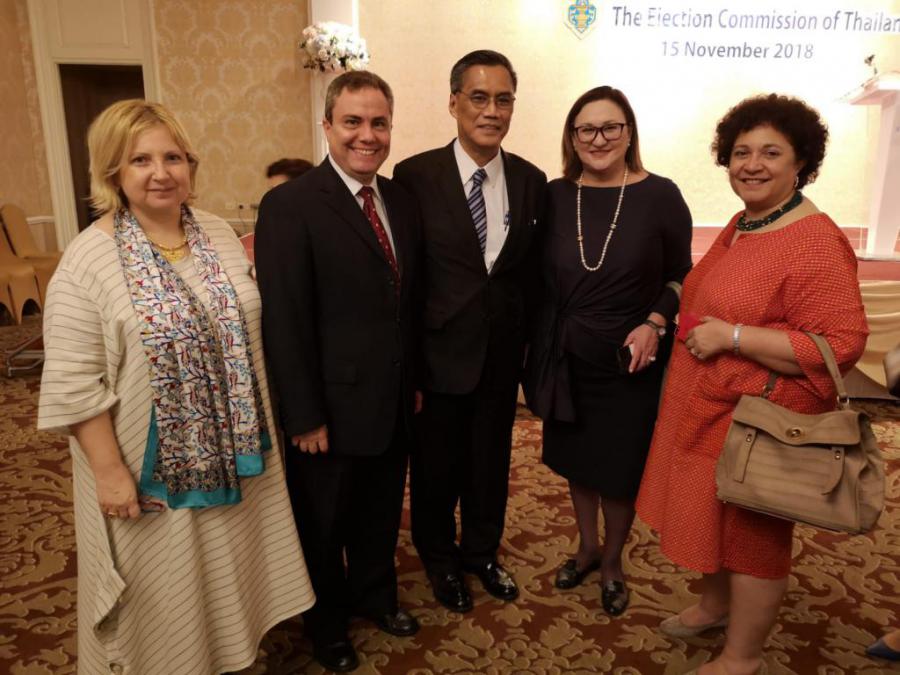 Presentation ceremony of the Electoral Commission of Thailand