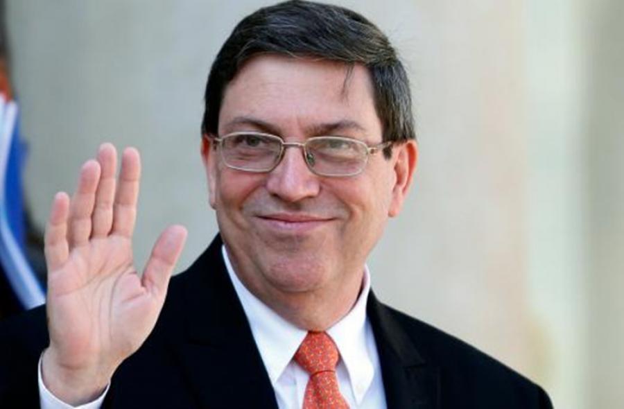Agradece canciller de Cuba apoyo en ONU contra bloqueo de EE.UU.