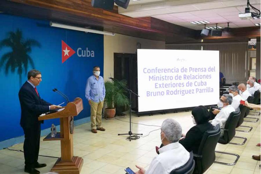 Cuba informs the diplomatic corps about the situation in Cuba