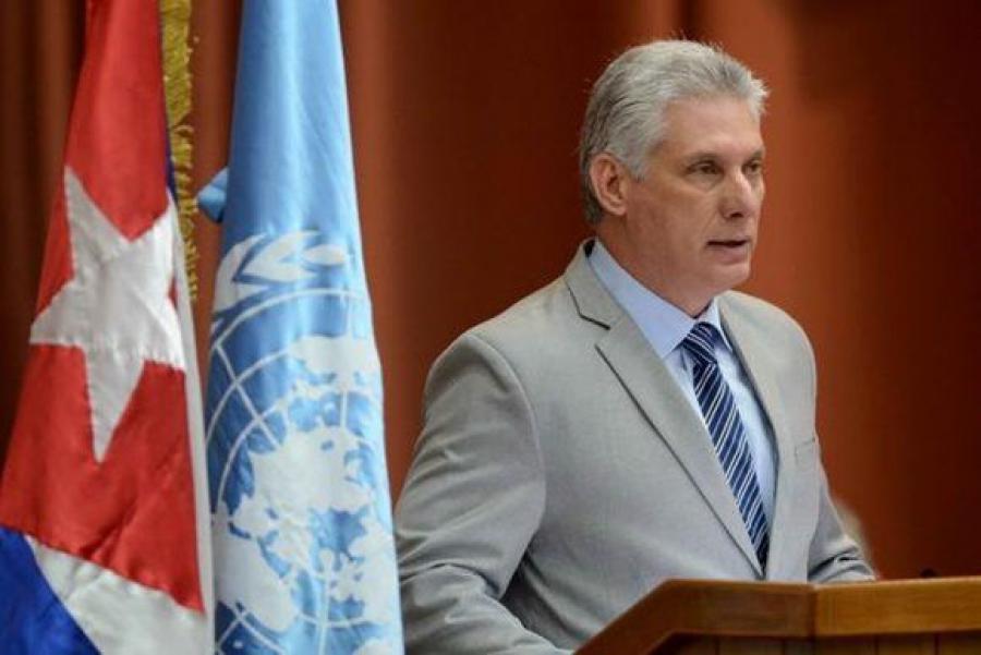 Díaz-Canel: Multilateralismo, cooperación y solidaridad deben ser palabras de orden en estos tiempos