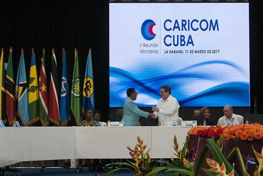 Concluye en La Habana Quinta Reunión Ministerial CARICOM-Cuba
