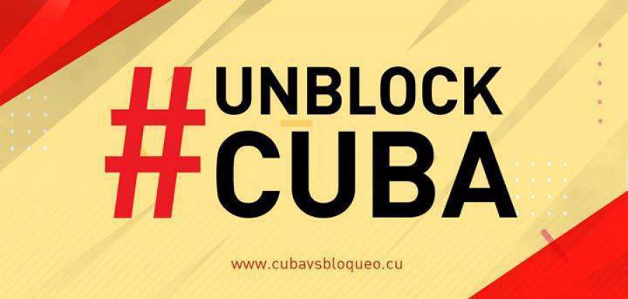 THE US BLOCKADE AGAINST #CUBA PERSISTS AND VIOLATES THE HUMAN RIGHTS OF THE CUBAN PEOPLE #UnblockCuba THE US BLOCKADE AGAINST #CUBA PERSISTS AND VIOLATES THE HUMAN RIGHTS OF THE CUBAN PEOPLE #UnblockCuba