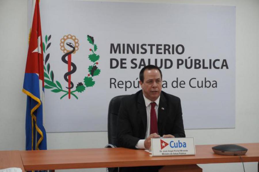 Cuban Minister of Public Health participates in 73rd World Health Assembly