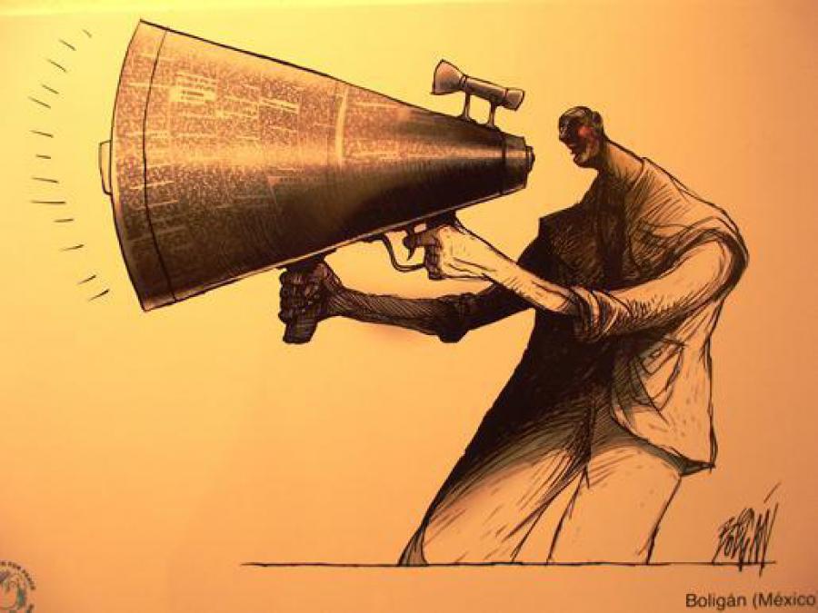 Media war: from rationality to emotion