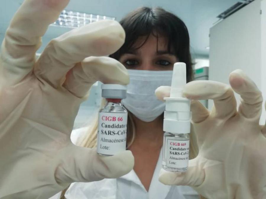 Cuba intensifica el trabajo científico en el enfrentamiento a la COVID-19 con dos nuevos candidatos vacunales contra esa mortal enfermedad: nuevos candidatos: denominados Mambisa (CIGB-669) y Abdala (CIGB-66). Foto: BioCubaFarma