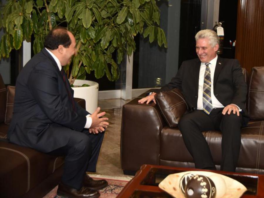 Díaz-Canel en México