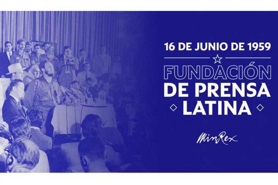 Cancillería de Cuba celebra aniversario 62 de Prensa Latina Cancillería de Cuba celebra aniversario 62 de Prensa Latina