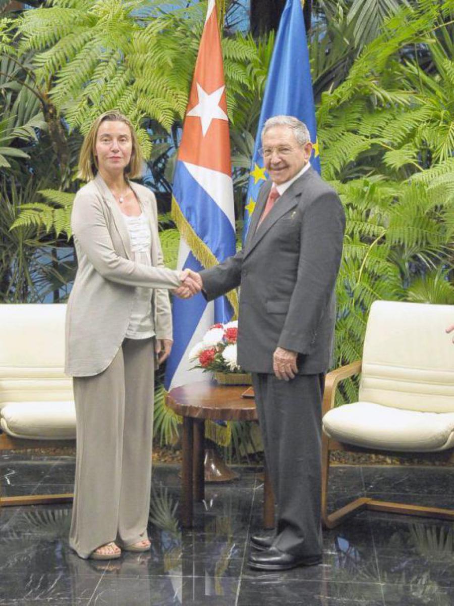 Federica Mogherini: “Cuba y la Unión Europea han elevado sus relaciones a un nuevo nivel”