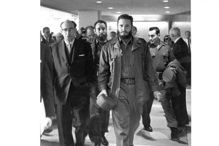 Primera visita de Fidel a la ONU: de la Asamblea General a Harlem Primera visita de Fidel a la ONU: de la Asamblea General a Harlem