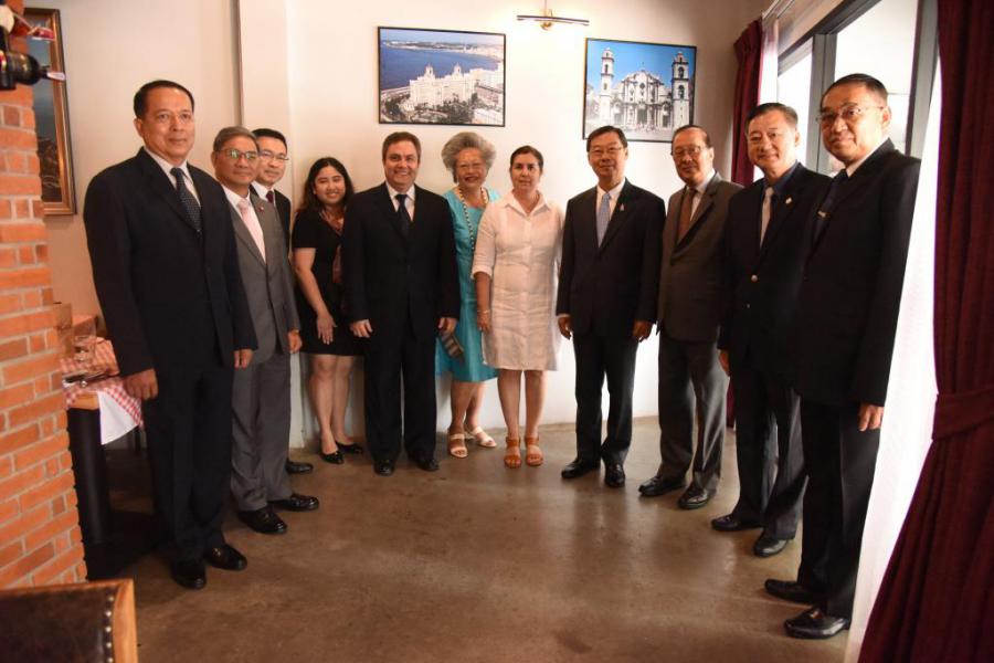 Thailand and #Cuba strengthen parliamentary ties within the framework of the 60th anniversary of the establishment of Diplomatic Relations