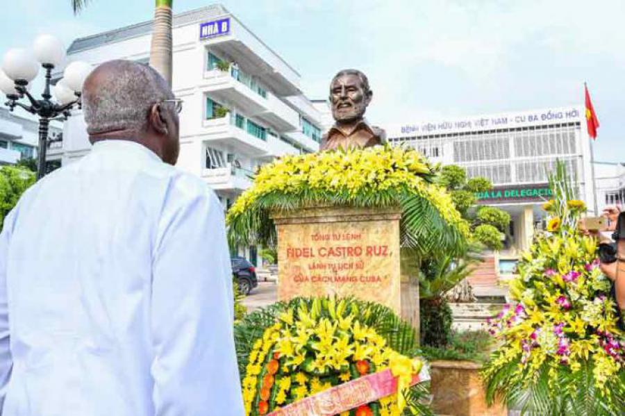 Conmemoran en la provincia de Quang Tri aniversario 45 de la primera visita de Fidel a Vietnam