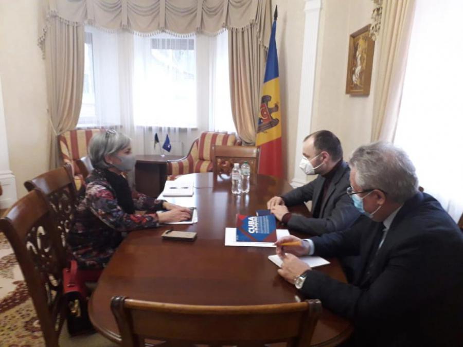 Посол Молдовы в Украине принял Посла Кубы.