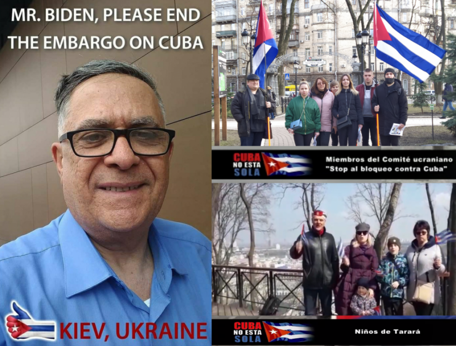 Ucrania se une a la Caravana mundial contra el bloqueo estadounidense a Cuba