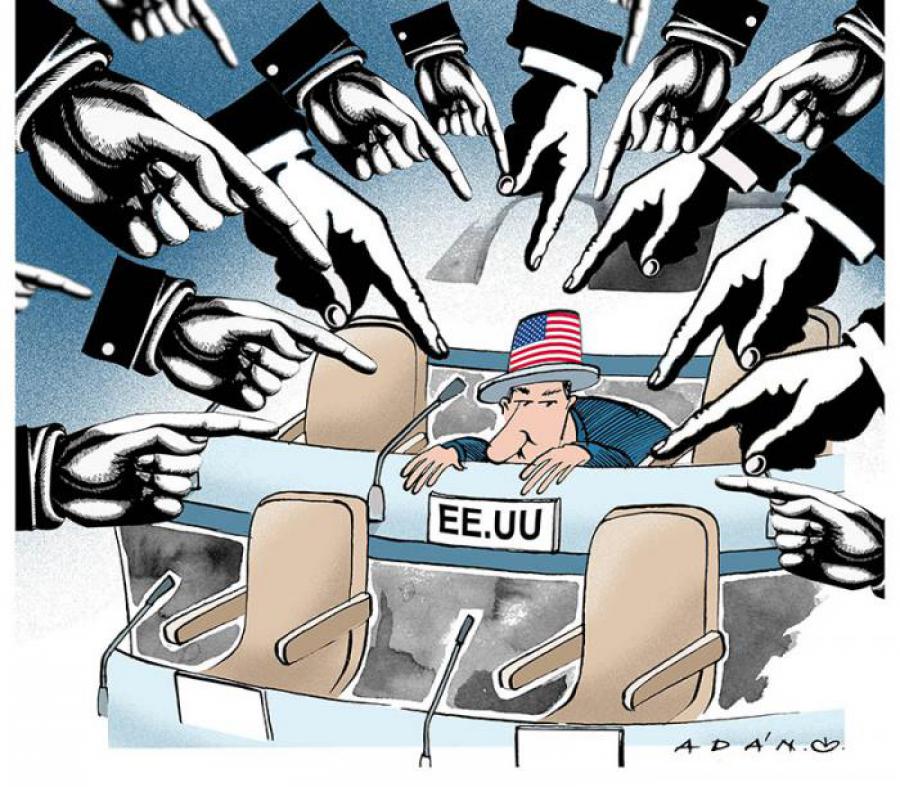 La viceministra de Relaciones Exteriores de la República de Cuba, Anayansi Rodríguez Camejo, anunció el aplazamiento, hasta mayo de 2021, de la presentación en la ONU del proyecto cubano de resolución contra el bloqueo