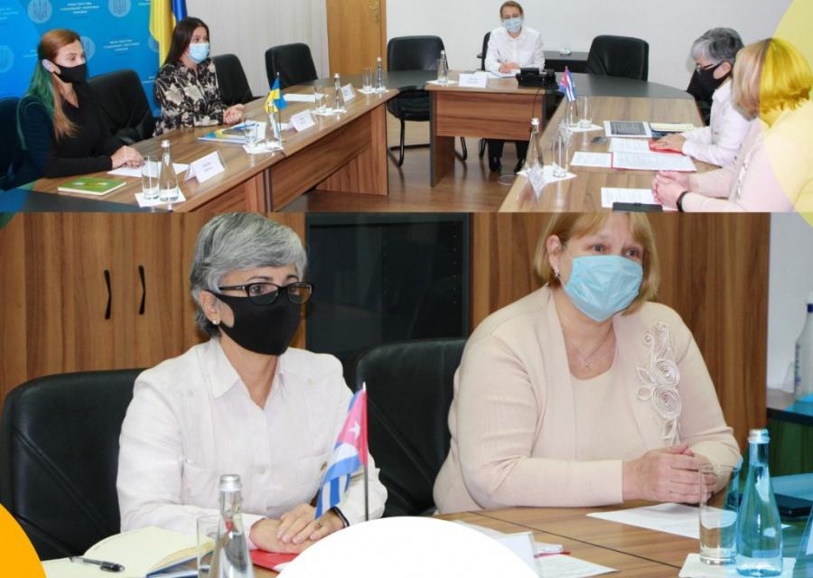 Заместитель Министра социальной политики и Посол Кубы обсудили украинско-кубинское сотрудничество