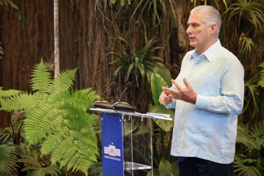 Statement by President Díaz-Canel before the Cuban press: Science, education, culture and communication as pillars of resilience in the face of the blockade