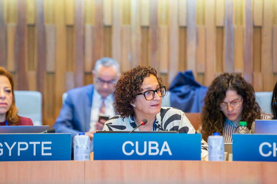 Cuba appelle à l’UNESCO à la paix, à la solidarité et au multilatéralisme, et dénonce la politique hostile des États-Unis