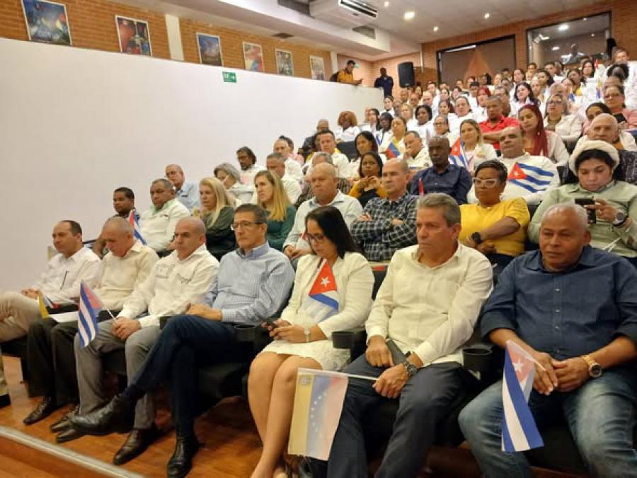 Conmemoración del Día de la Medicina Latinoamericana. EmbaCubaVE