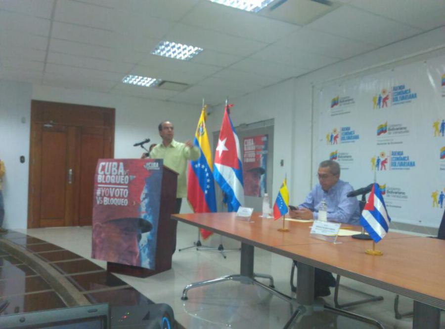 Foro contra el Bloqueo en Venezuela
