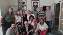 sindicalistas de IG-Metall visitan Stgo de Cuba
