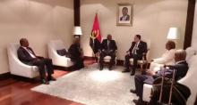 Presidente de Asamblea Nacional es recibido por autoridades parlamentarias de Angola a su arribo a Luanda