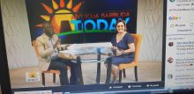 Embajadora Maria Esther Fiffe entrevistada por ABS-TV