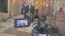 Embajador de Cuba ofrece una entrevista para la televisión saudita