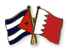 Banderas de Cuba y Baréin