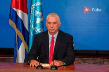 Intervention de S.E.M. Miguel Díaz-Canel Bermúdez, Président de la République de Cuba, au Débat Général de L’Assemblée Générale des Nations Unies, à sa 76e Session