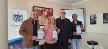 Despedida colaboradores médicos RASD. De izquierda a derecha: Ericsson Manuel Bertot, Ana Cecilia Mora, embajador Armando Vergara Bueno y Elidercio Mora Galardi. 