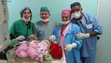 Cooperantes cubanos en Argelia de júbilo tras nacimiento de cuatrillizos