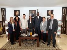 Ministre du Tourisme reçoit en audience Mme. L’Ambassadeur cubaine