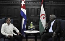 Recibió Esteban Lazo a presidente del Consejo Nacional Saharaui