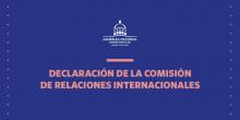 Rechaza Comisión de Relaciones Internacionales inclusión de Cuba en espuria lista de estados patrocinadores del terrorismo