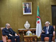 Presidente de la Asamblea Popular Nacional de Argelia recibe a Embajador cubano