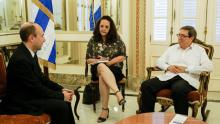 Viceministro de Asuntos Exteriores de Azerbaiyán efectúa una visita a Cuba.
