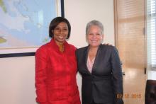 Destaca Ministra de Transporte y Aviación de Las Bahamas interés en impulsar los vínculos económicos y comerciales con Cuba. 