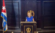 Intervención de la Viceministra de Relaciones Exteriores, Josefina Vidal Ferreiro en la Audiencia Pública Parlamentaria "Cuba quiere paz" Intervención de la Viceministra de Relaciones Exteriores, Josefina Vidal Ferreiro en la Audiencia Pública Parlamentaria "Cuba quiere paz"