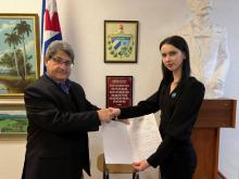 Declaración denunciando el bloqueo energético a Cuba.