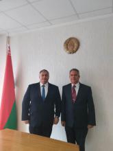 Recibe Ministro de Información de Belarús a Embajador de Cuba