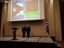 Recepción Oficial en Belarús en ocasión del 61 Aniversario del Triunfo de la Revolución Cubana