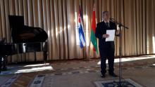 Velada cultural en Belarús por el 124 Aniversario del Grito de Baire