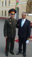 Visita de Embajador de Cuba a la Academia Militar de la República de Belarús