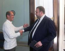 Recibe Viceministro de Relaciones Exteriores a su homólogo de Belarús