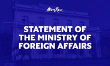 Declaration by the Ministry of Foreign Affairs